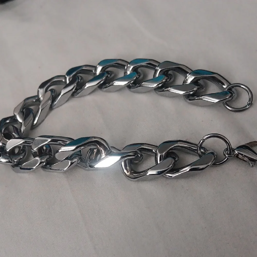 Men's Silver Chain Bracelet - Picture 2 of 5